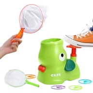 Gra Złap Frisbee Wyrzutnia 8 Dysków Okulary Ogród Plaża Polska Woopie