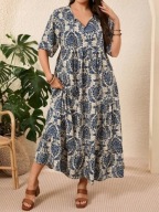 Okazja !_NOWA kolorowa WYSMUKLAJĄCA sukienka FALBANY_WYGODNA z lycrą_48/50