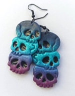 WYPRZEDAŻ!! kolczyki z gliny polimerowej Nr 6A