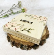 PREZENT NA DZIEŃ MATKI DLA MAMY ZŁOTE SERCE UPOMINEK 3D PODZIĘKOWANIE MAMA