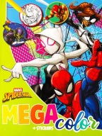 KOLOROWANKA KLASYCZNA XXL MARVEL SPIDERMAN NAKLEJKI