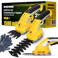 Sekator Akumulatorowy 1500mAh 7.2V, Nożyce do Żywopłotu Trawy