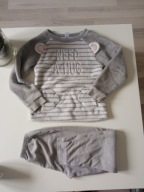 Here+There pluszowy dres piżama dziecięca przez głowę r 128