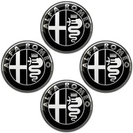 Zestaw dekielków do felg (60mm) Alfa Romeo 147 / 156 / 159 / Giulietta