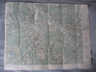 KROSNO ODRZAŃSKIE NOWOGRÓD BOBRZAŃSKI GUBIN LUBSKO BRODY przedw. MAPA