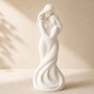 Mama i Dziecko Figurka Dekoracyjna Prezent Dzień Matki Symbol Miłości