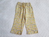 Cool Club spodnie w żółte kwiatki roz 104