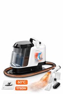 Odkurzacz piorący parowy do dywanów tapicerki 1750W 100°C samooczyszczanie