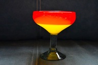 STARY SZKLANY PUCHAREK