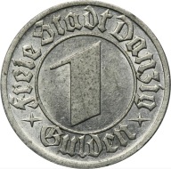 Likwidacja kolekcji - WMG – 1 GULDEN 1932 – STAN 1- – ZEGAROWY POŁYSK TŁA