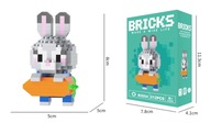 KLOCKI BRICKS - FIGURKA KRÓLIK JUDY HOPS - ZWIERZOGRÓD - 212 ELEMENTÓW