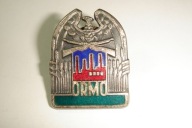 Odznaka ORMO - mała - wersja na nakrętkę - wczesne lata 70-te