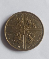 POLSKA MONETA 2 ZŁ WIELKI JUBILEUSZ ROKU 2000 ROK STAN BARDZO DOBRY