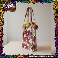 Kolorowy Unikat: Torba #2 typu Shopper we wzór kwiatów z Senegalu