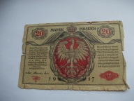 POLSKA 20 MAREK POLSKICH 1917