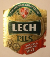 ETYKIETA - LECH BROWARY WIELKOPOLSKI - LECH - PILS