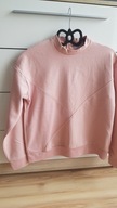 Reserved bluza damska różowy pastelowy prążki ___ 38