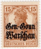 Fi ON 11**, Okupacja Niemiecka, Gen.-Gouv./Warschau, gwar. Walocha