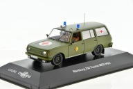 WARTBURG 353 Tourist NVA DDR Army Ambulance 1967 1/43 IST CCC092