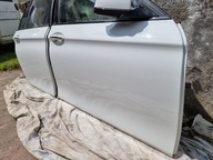 DRZWI PRAWE KOMPLET BMW 5 F11 BIAŁE A300 ALPINWEISS W KOLOR