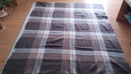 Wełniany , ciepły pled ( koc ) - 210cm x 165 cm - bdb !!