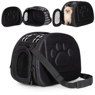 Duży Transporter Dla Kota Psa Torba Podróżna Czarna