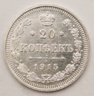 Rosja Imperium 20 kopiejek 1915