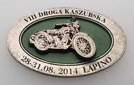Znaczek, odznaka, blacha zlotowa, motocyklowa No.2246