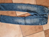 Spodnie jeansowe dziewczęce