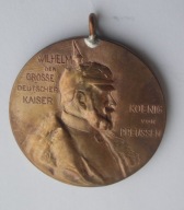 Medal 100 urodziny cesarz Wilhelm I Hohenzollern 1897 - II Rzesza Niemiecka