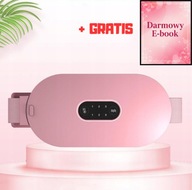 Pas menstruacyjny na bóle miesiączkowe,podgrzewający +masaż 3 tryby +GRATIS
