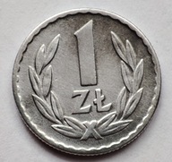 1 Złoty 1966r śr. 25mm Aluminium piękny stan!