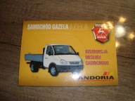 Instrukcja samochodu Gazela. Wersja oryginalna + polska. 2 książeczki