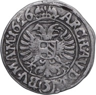 Ferdynand II 3 Krajcary 1626 Praga – BŁĄD RBX zamiast REX – RDR