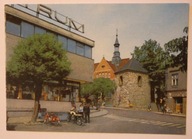 CHRZANÓW. Fragment miasta, kościół Św. Mikołaja, Dom Towarowy, CZYSTA, 1971