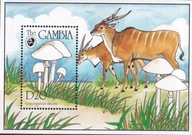Gambia 1994 cena 6,90 zł kat.5€ - fauna, antylopa