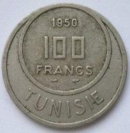 Tunezja 100 franków 1950