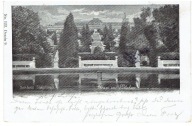 Niemcy - Poczdam - Sanssouci w nocy - 1902 r