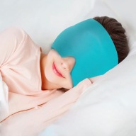 Czapka Łagodząca Ból Głowy Na Migrenę Maska Żelowa Chłodząca Okład Na Twarz