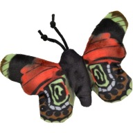 ANIONE Motylki szeleszcząca zabawka dla kota motyle 2 sztuki