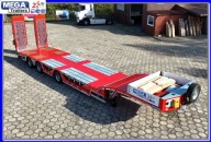 Naczepa niskopodwoziowa ZAGŁĘBIENIA NA KOŁA, rozciągana 18,600 mm, DO LASU!