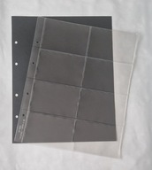 Lindner 5810 - 5x stron na karty telefoniczne, wizytówki, Holdery Reebeck