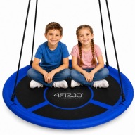 Huśtawka Bocianie Gniazdo 100 cm XXL dla Dzieci Mocna Ogrodowa