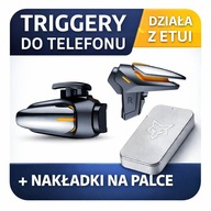 PAD bezprzewodowy Triggery L1R1 do telefonu + nakładki na palce | Premium