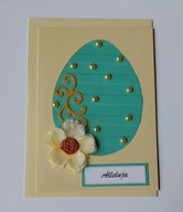 Kartki świąteczne na Wielkanoc ręcznie robione