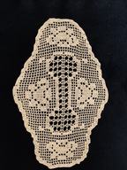 Koronkowa serwetka owalna 42x26