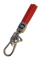 BRELOK BRELOCZEK do kluczy SMYCZKA TOYOTA plecionka czerwony