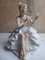 WALLENDORF BALETNICA sygnowana figurka 22 cm
