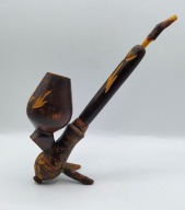 stara FAJKA ręcznie wykonana, składana 3 elementy