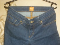 SPODNIE-HUGO BOSS- ORANGE-R-27/32-PAS-74CM.